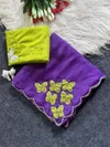 Tew Star Georgette With Handwork Saree Collections